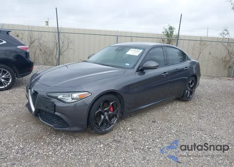 2017 Alfa Romeo Giulia Ti Awd from USA, damaged, VIN ZARFAEEN6H7542267